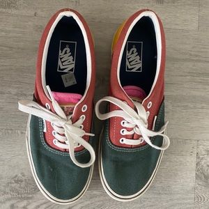 Color block era vans